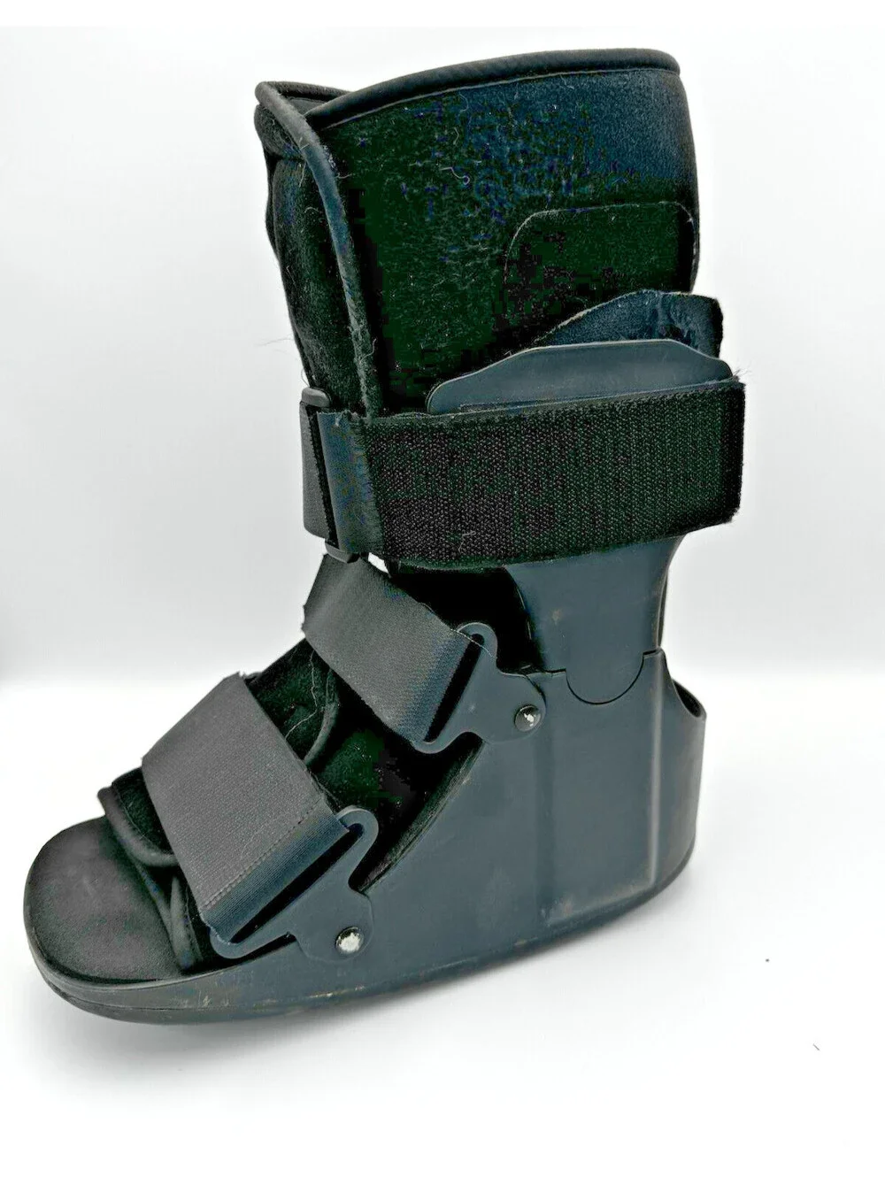 Short Air Cam Walker Fracture Boot, Medium, Adjustable Black Removable Inner